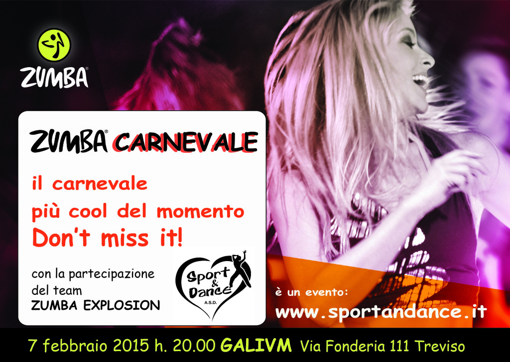 ZUMBA CARNEVALE TREVISO