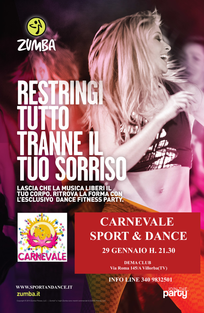 zumba treviso carnevale DEMA