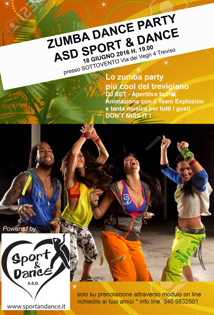 ZUMBA DANCE PARTY SOTTOVENTO SPORT & DANCE TREVISO