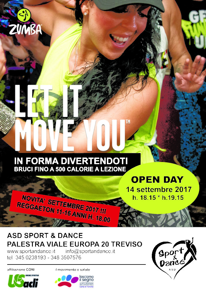 ZUMBA FTNESS OPEN DAY SPORT & DANCE TREVISO