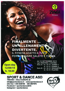 OPEN DAY SPORT & DANCE TREVISOZUMBA FITNESS