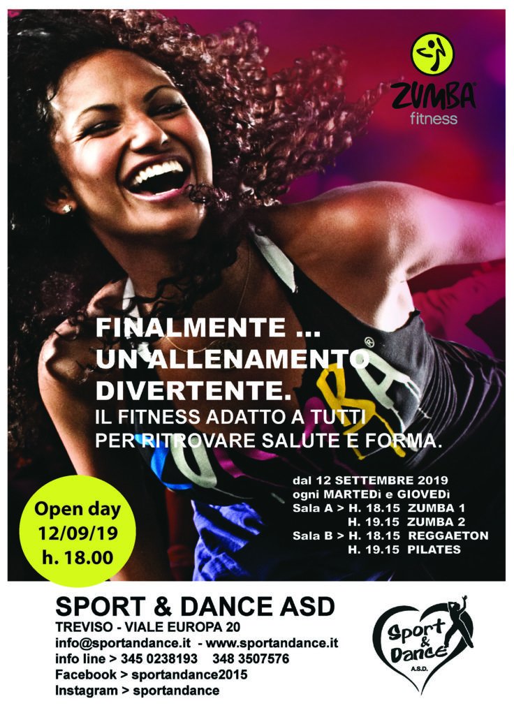 OPEN DAY SPORT & DANCE TREVISOZUMBA FITNESS